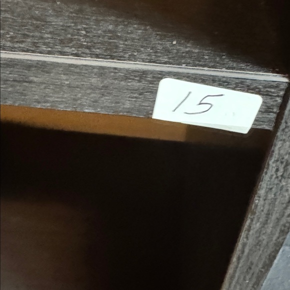 Vintage Green Glass Hexagonal Shaped Lamp Shades/ Light Covers Set Of 2 - Picture 7 of 7